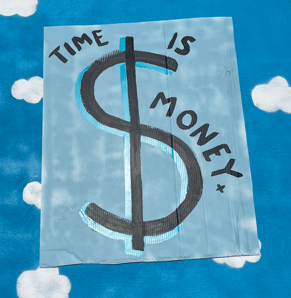 Image of Time is Money. **LOCALS ONLY**