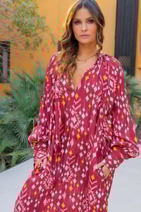 Image 4 of Lustik Wine Kaftan 