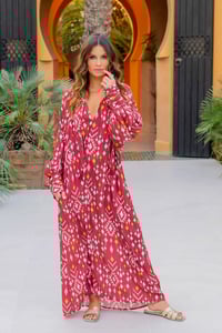 Image 1 of Lustik Wine Kaftan 