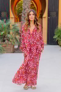 Image 2 of Lustik Wine Kaftan 
