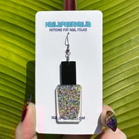 Image 1 of Progress Pride Polish Earring SINGLE