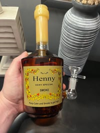 Image 5 of HENNY Liquor Bottle Bong 10"