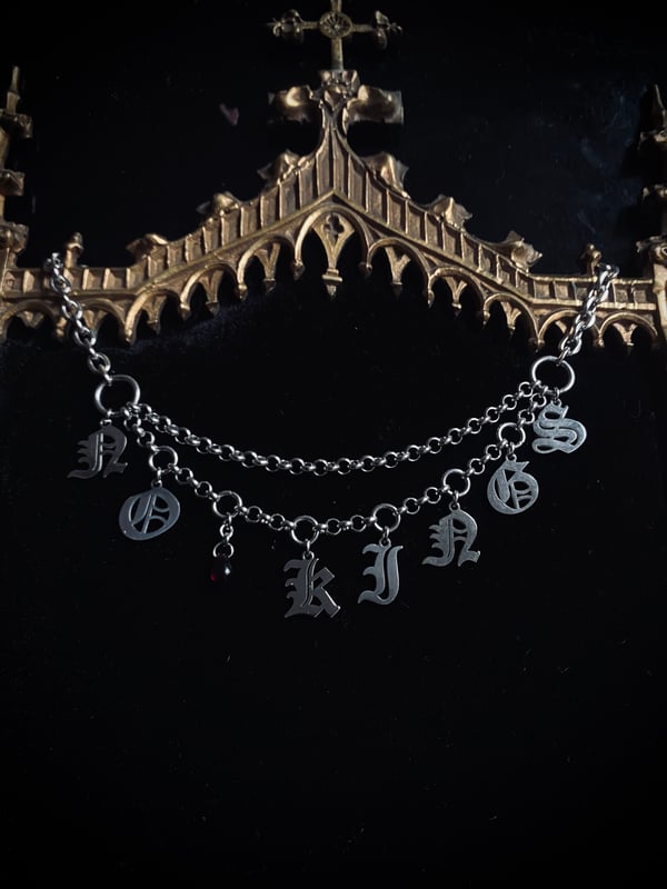 Image of no kings necklace