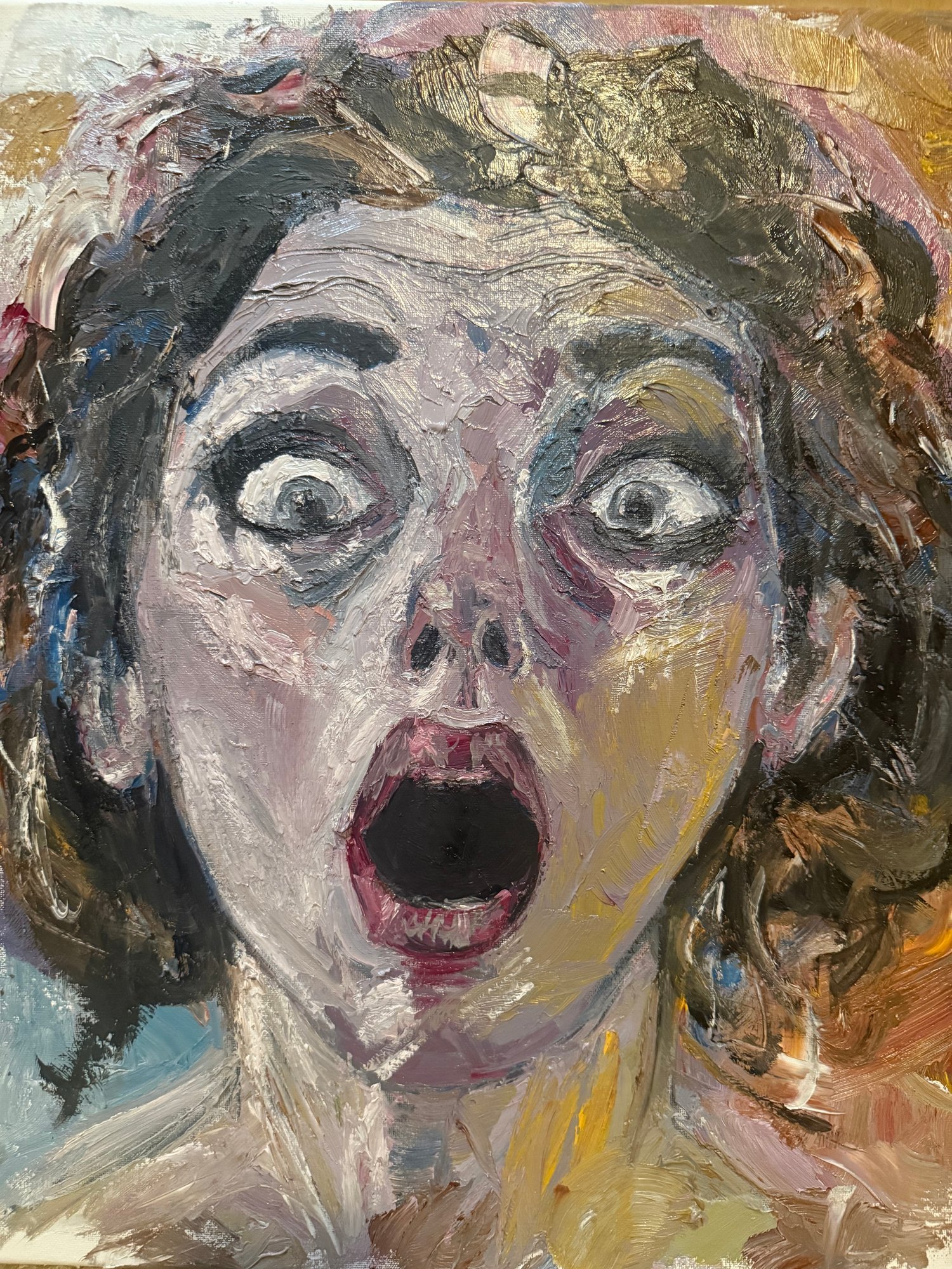 Painting - Don’t ask the question 