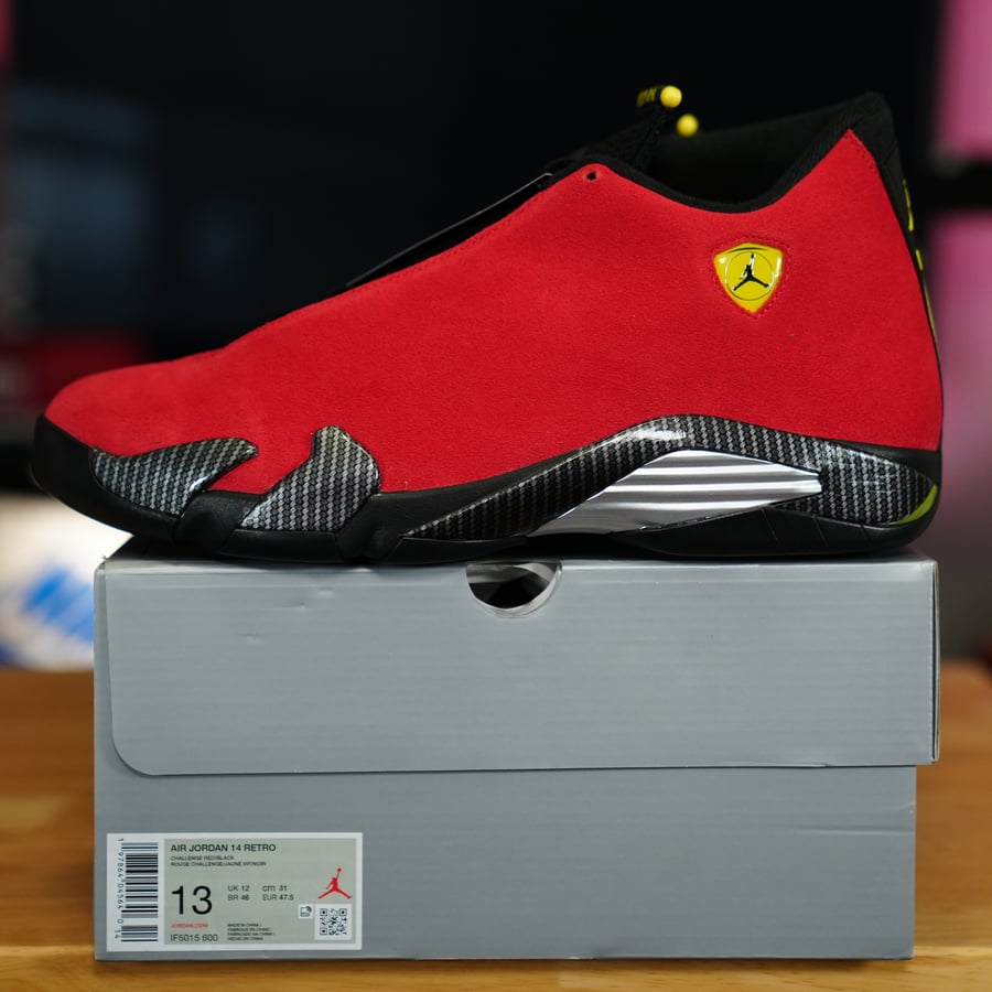 Image of Jordan 14 Retro Ferrari (2025)