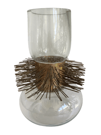 Image 1 of Large Vanessa Mitrani Brutalist Spike Vase, France