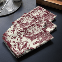 Image 2 of San Francisco toile print napkin set of 4 