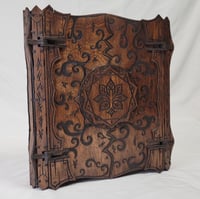 Image 1 of Mystical Wooden Dice Holder and Keepsake Box