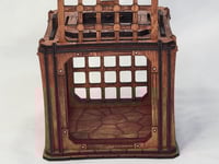 Image 3 of Handcrafted Wooden Dice Jail – The Perfect Gamer's Gift | Unique Dice Organizer and Dungeon