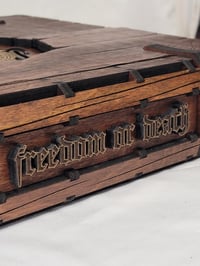 Image 3 of Wooden Keepsake Box | Pirate Dice Box | Stash Box | Memory Box