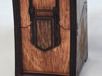 Image 3 of Custom RPG Card Holder - Personalized Class Emblem and Name Engraving for DnD, MTG, and More