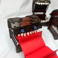 Image 5 of Mini Mimic Chest, Dice Box, Sticky Note Holder, Treasure of Trickery
