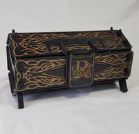 Image 3 of Customizable Gothic Vampire Chest for Dice and Keepsakes | Handcrafted Storage Box