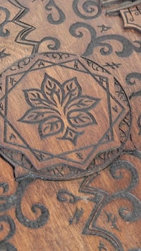 Image 4 of Mystical Wooden Dice Holder and Keepsake Box