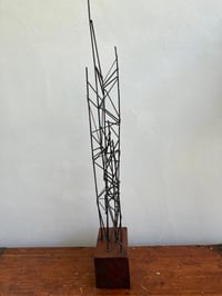 Image 8 of Vintage Minimalist Brutalist Skeletal Tower Sculpture, Unsigned, Circa 1970s