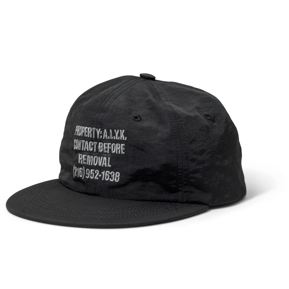 Image of Removal 6 Panel Nylon Snapback Hat - Black