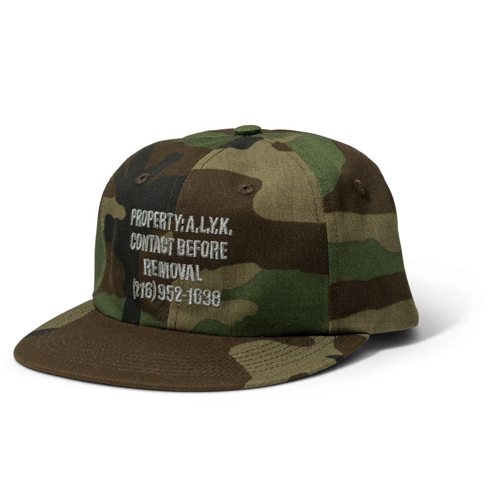Image of Removal 6 Panel Cotton Snapback Hat - Woodland Camo