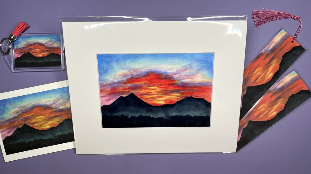 Image of Mountain Sunset
