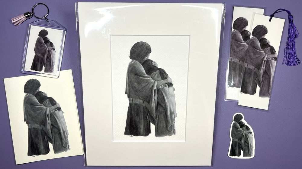 Image of Jesus and Mary