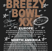 Image 1 of BREEZY BOWL XX CONCERT GRAPHIC T-SHIRT