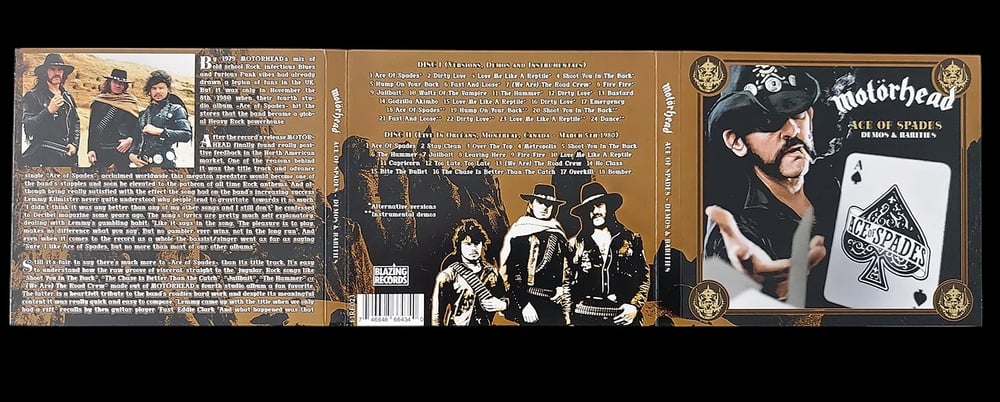 MOTORHEAD - Ace Of Spades – Demos & Rarities [2xCD] PRE- ORDER
