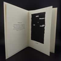 Image 4 of Tasting the Air: Poems of Love + Loss / blackout poetry zine