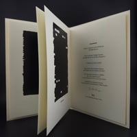Image 6 of Tasting the Air: Poems of Love + Loss / blackout poetry zine