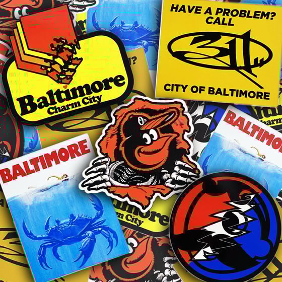 Image of Baltimore Sticker Pack