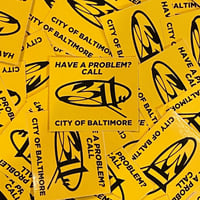 Image 3 of Baltimore Sticker Pack