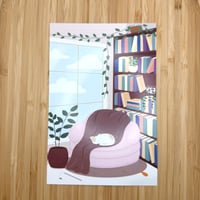 Cosy Cart Corner Art Print 