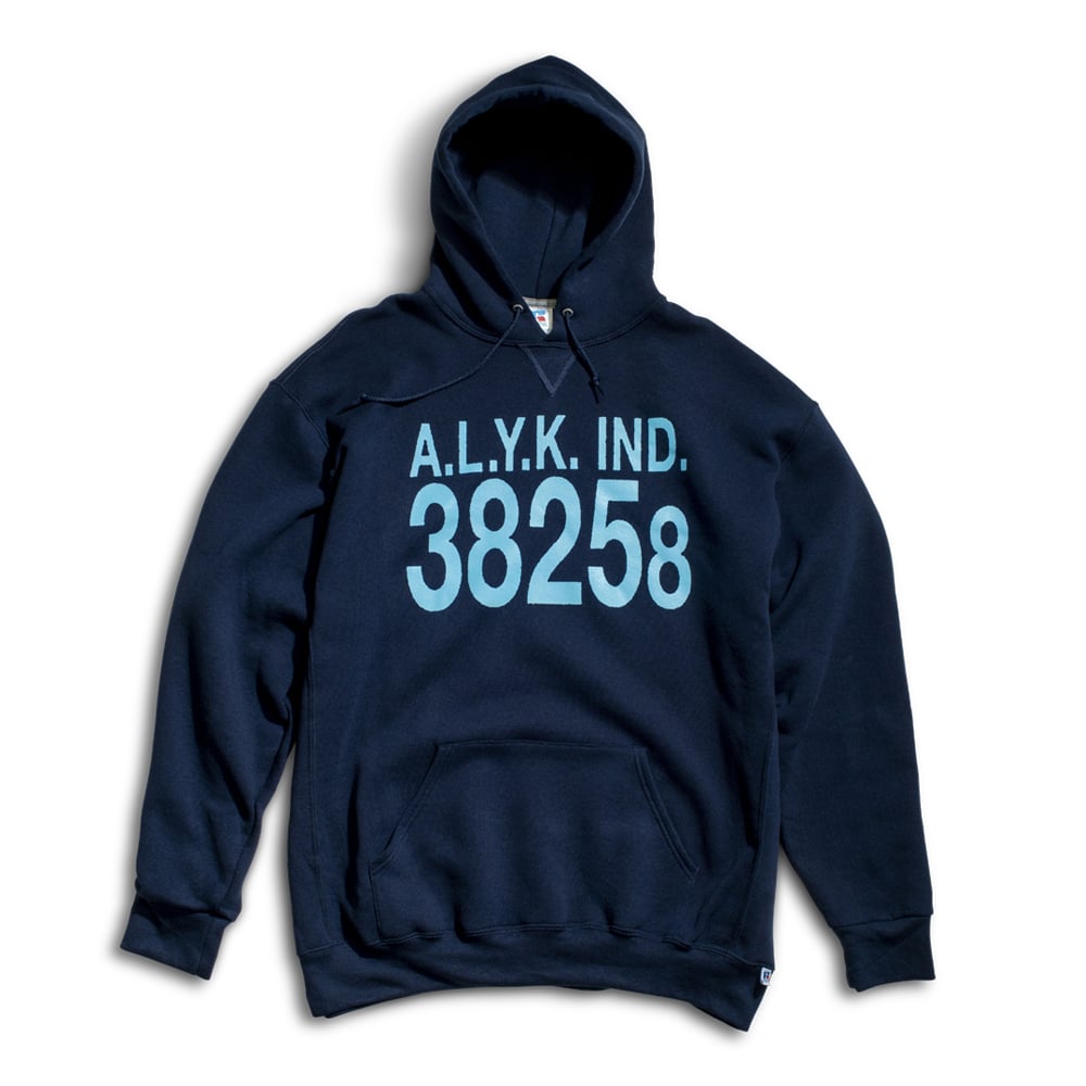 Image of Industry Midweight Hooded Sweatshirt - Navy