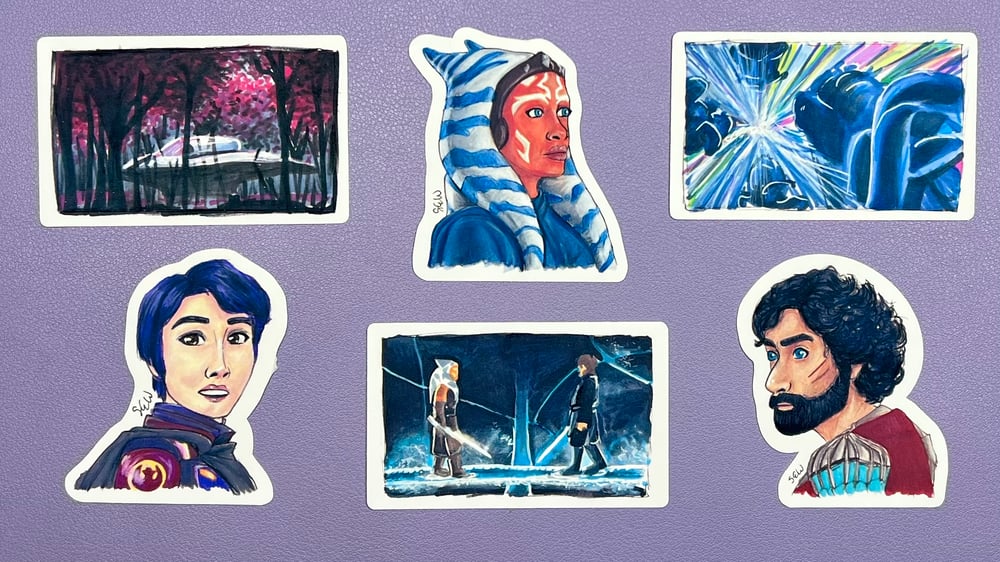 Image of Ahsoka Sticker Pack