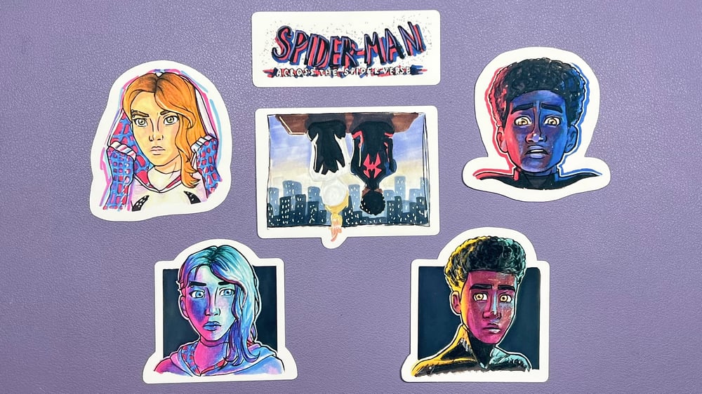 Image of Spider-Verse Sticker Pack