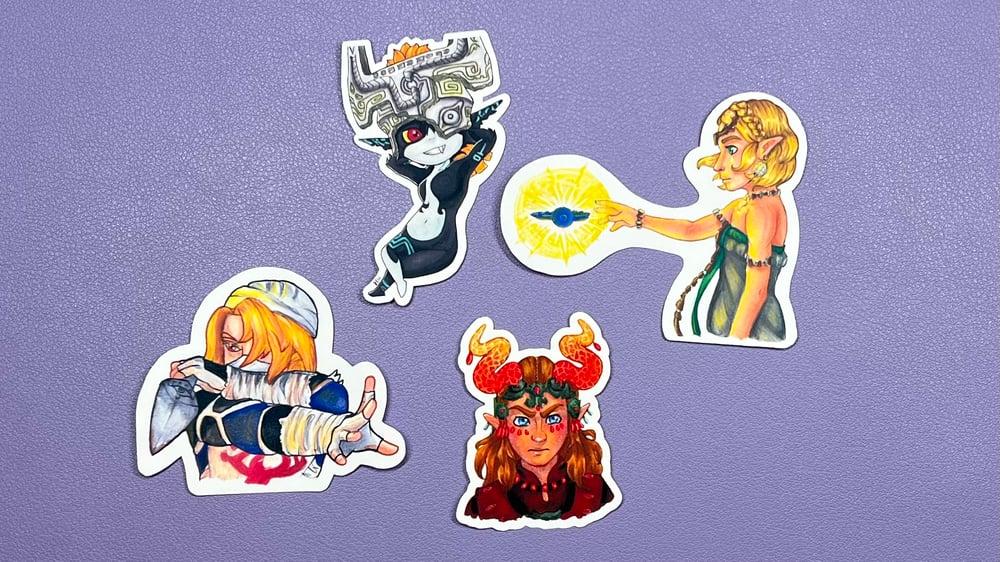 Image of Zelda Stickers