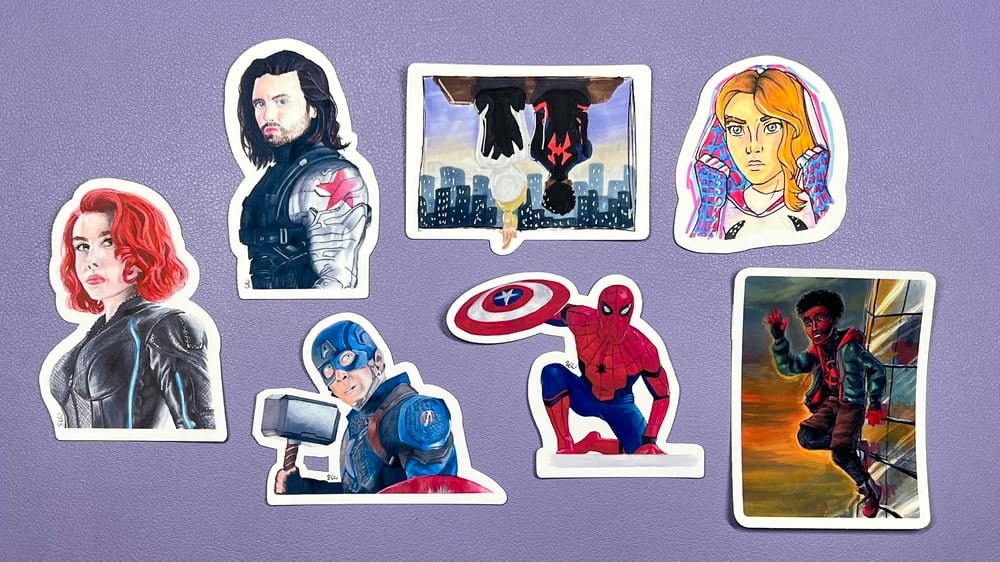 Image of Marvel Stickers
