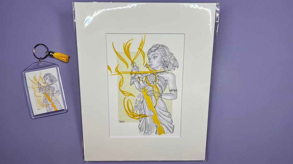 Image of Princess with Sword