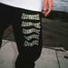 Image of Varsity Midweight Sweatpants - Black