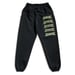 Image of Varsity Midweight Sweatpants - Black