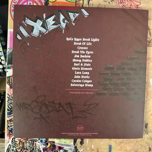 STOVE HAS EYES. 1 of 1 HAND PAINTED REASONABLE DROUGHT GATEFOLD VINYL COVER