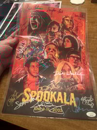 Spookala III Autograph Poster (1150)