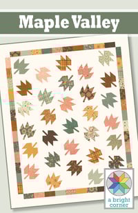 Image 1 of Maple Valley quilt pattern - PDF version