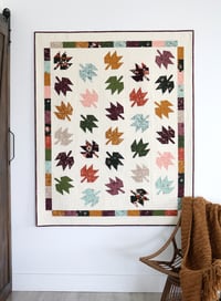 Image 3 of Maple Valley quilt pattern - PAPER pattern