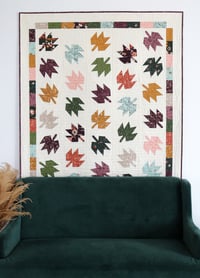 Image 5 of Maple Valley quilt pattern - PAPER pattern