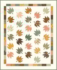 Image 6 of Maple Valley quilt pattern - PAPER pattern