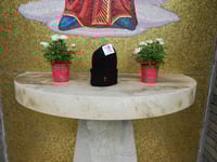 Image 1 of CROSS BEANIE BLACK