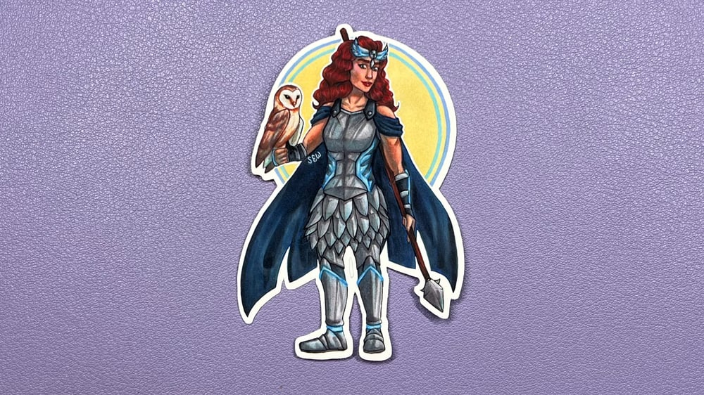 Image of Athena Sticker