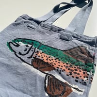 Image 3 of Trout Bull Denim Tote
