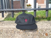 Image 4 of CROSS LOGO 6 PANEL HAT