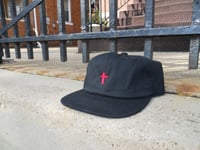 Image 5 of CROSS LOGO 6 PANEL HAT