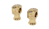 Image 4 of SHORTY STYLE BRASS RISER SET 1 INCH